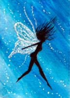 Glitter wings